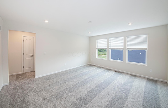 9809 Glenfield Ave Lot 2, Plain City, OH 43064 - carpeted empty room featuring baseboards and recessed lighting