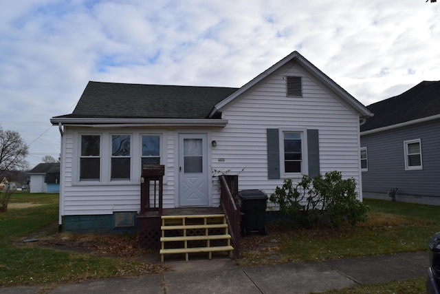 view of bungalow-style house