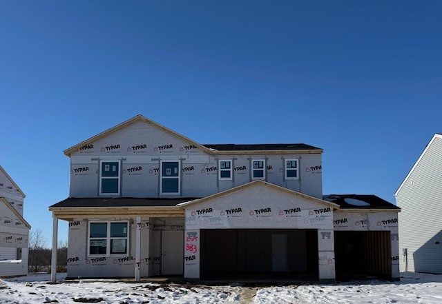 view of property under construction