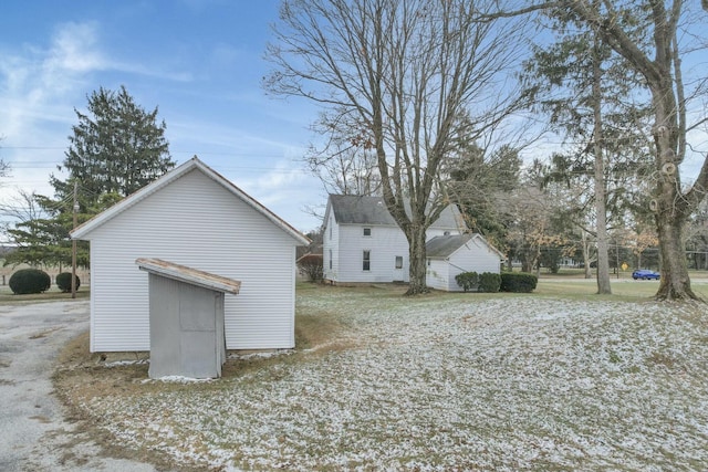 view of side of home