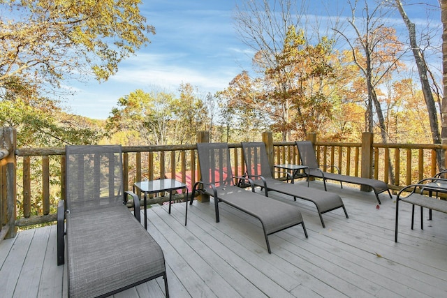 14485 Jack Run Rd, Rockbridge, OH 43149 - view of wooden deck