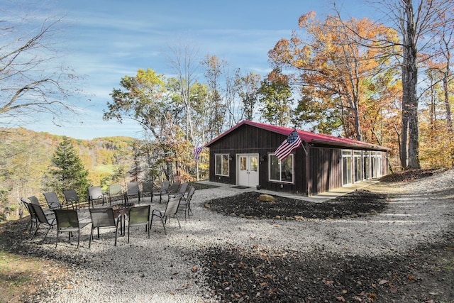 14485 Jack Run Rd, Rockbridge, OH 43149 - back of property with a patio