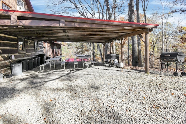 14485 Jack Run Rd, Rockbridge, OH 43149 - view of patio / terrace with a grill