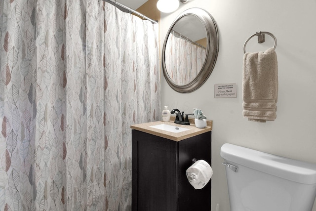 14485 Jack Run Rd, Rockbridge, OH 43149 - full bath featuring vanity and toilet