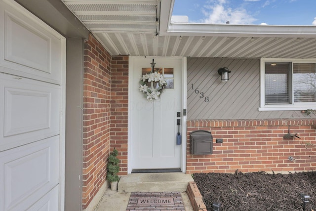 view of property entrance