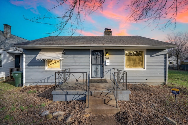 view of front of house