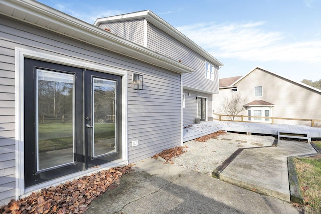 view of patio / terrace featuring a deck