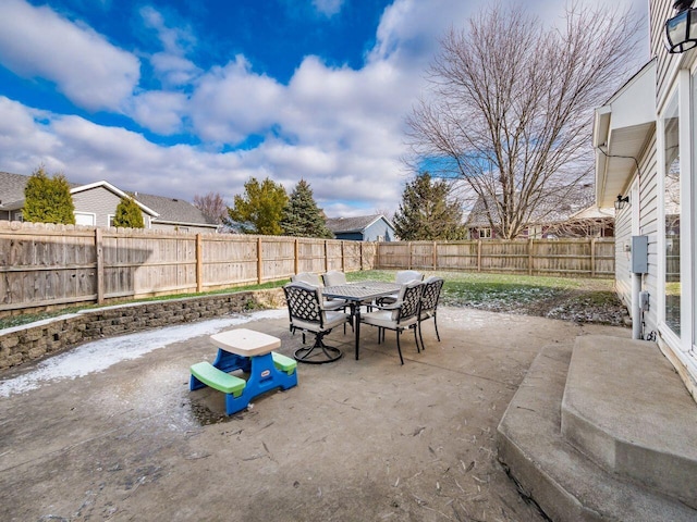 view of patio / terrace