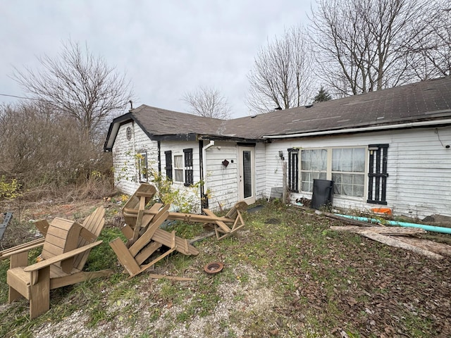 view of rear view of house