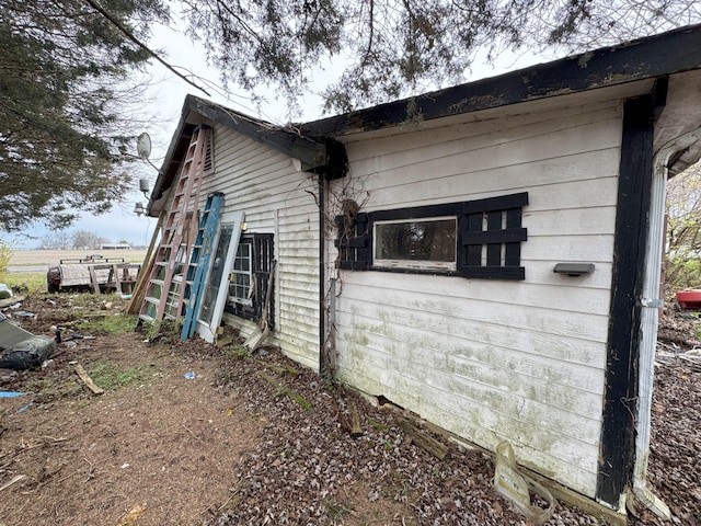 view of side of home