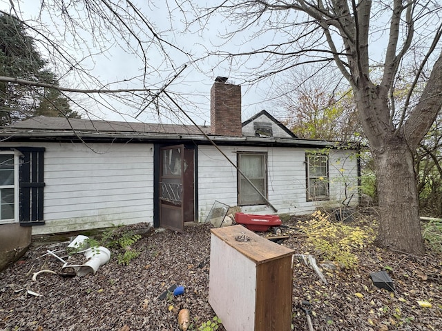 view of back of house