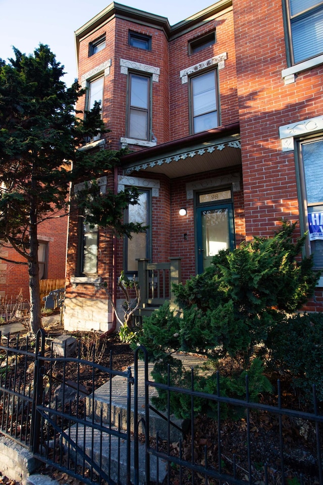 view of townhome / multi-family property