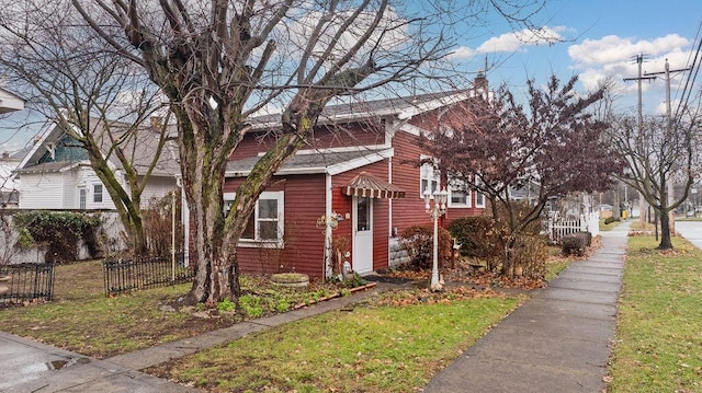 view of bungalow-style home