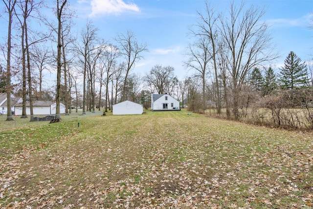 view of yard