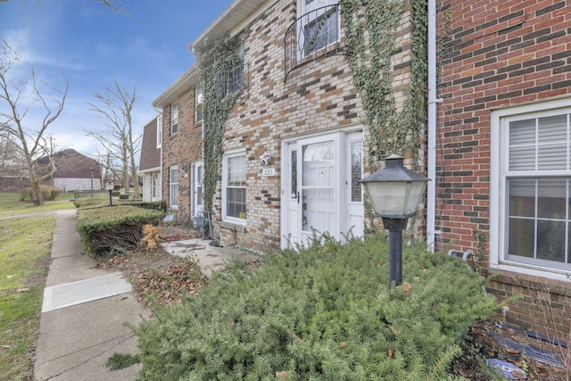 view of side of property