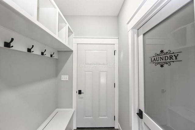 view of mudroom