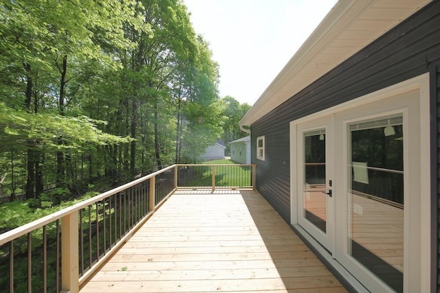 783 Crestrose Dr, Howard, OH 43028 - view of wooden terrace