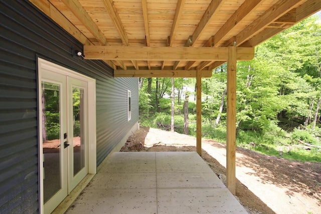 783 Crestrose Dr, Howard, OH 43028 - view of patio / terrace with french doors