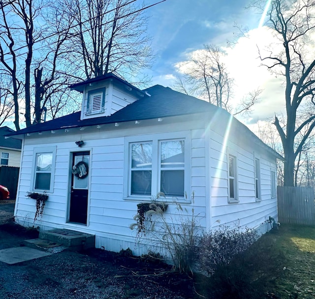 view of bungalow-style home