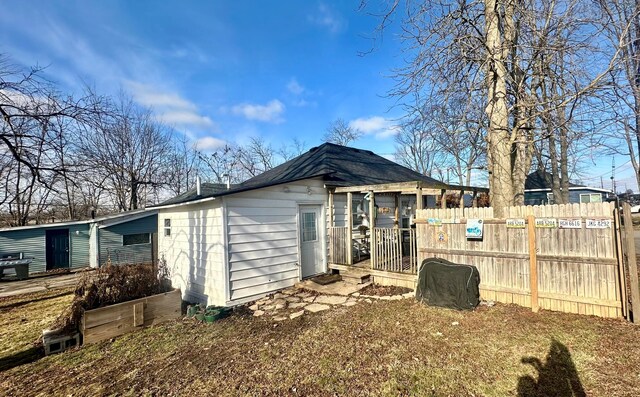 205 2nd St, Russells Point, OH 43348 - rear view of house
