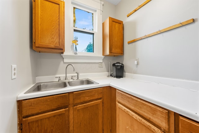 kitchen featuring sink