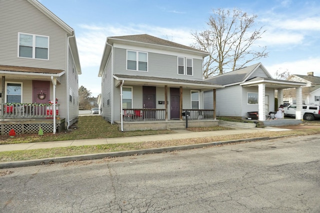 front of property with covered porch