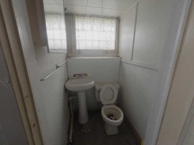 bathroom with toilet