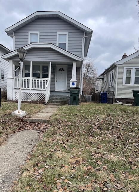 view of front of house featuring a porch