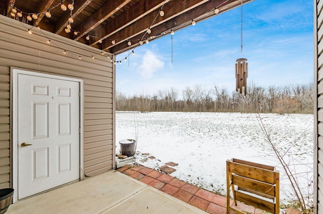 exterior space featuring a patio area