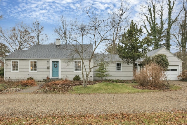 view of ranch-style home