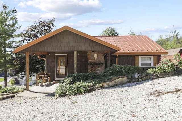 view of ranch-style house