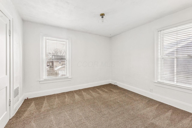 empty room with carpet