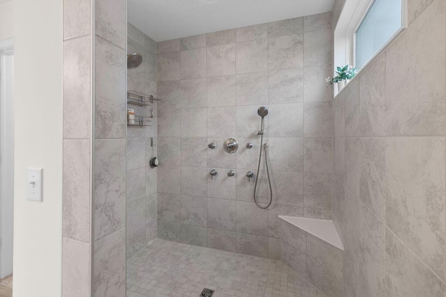 531 White Fawn Run, Delaware, OH 43015 - bathroom featuring a tile shower