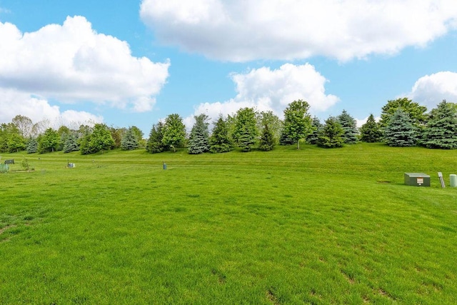 531 White Fawn Run, Delaware, OH 43015 - view of grassy yard with a view of countryside