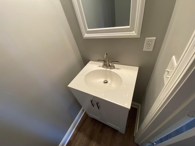655-657 Frebis Ave, Columbus, OH 43206 - bathroom featuring sink and hardwood / wood-style flooring