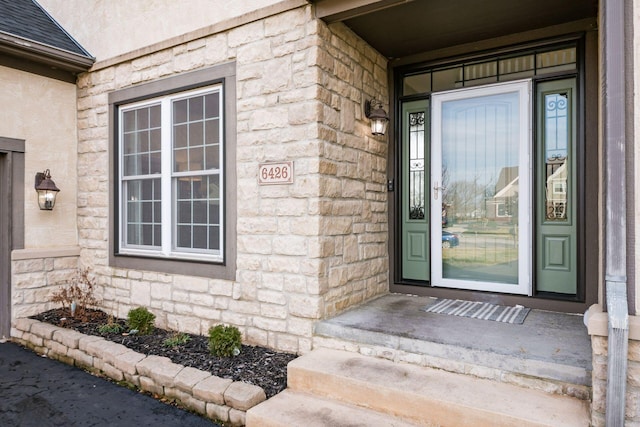 view of property entrance