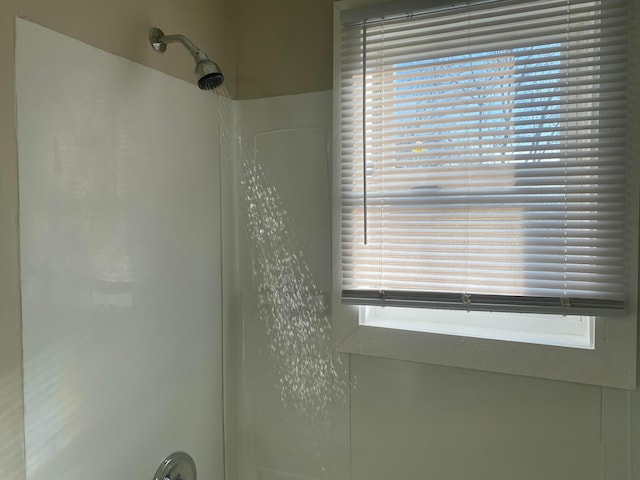 room details with a shower