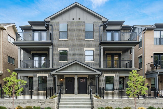 view of townhome / multi-family property