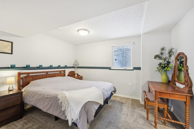 bedroom featuring carpet floors