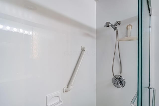 room details with walk in shower