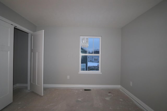 view of unfurnished bedroom