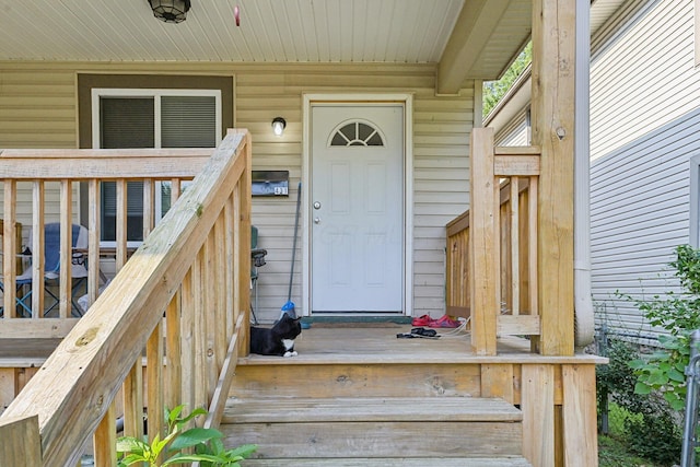 view of property entrance