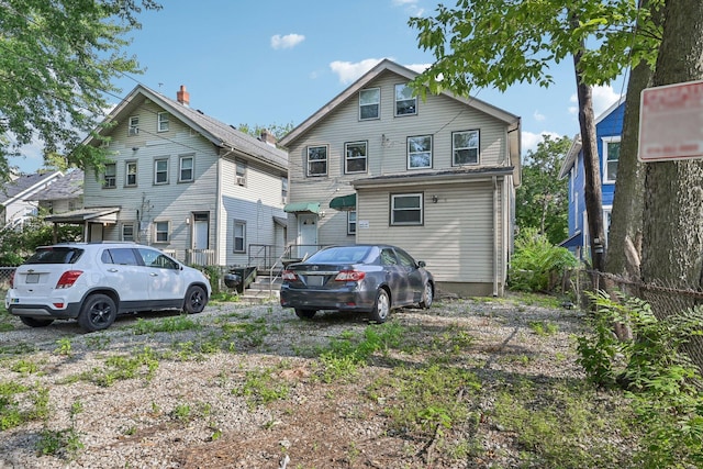 view of rear view of house