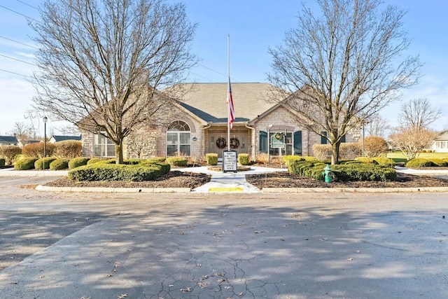 view of ranch-style home