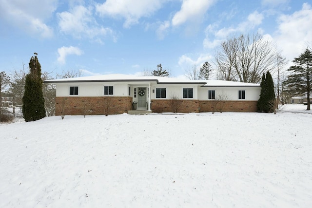 view of ranch-style house