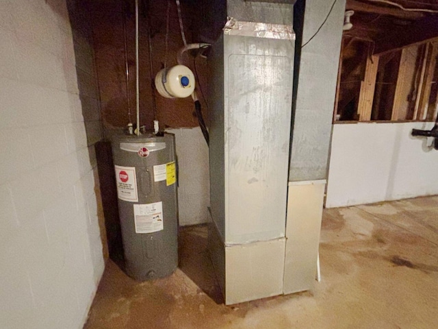 utilities featuring water heater