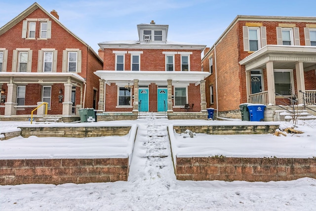 view of front facade with a porch