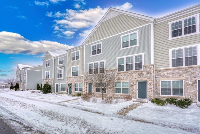 view of townhome / multi-family property