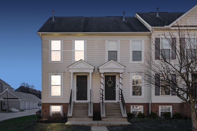 view of townhome / multi-family property