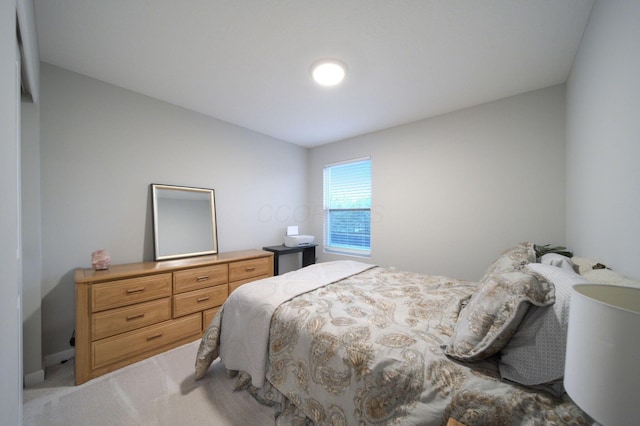 bedroom featuring carpet floors